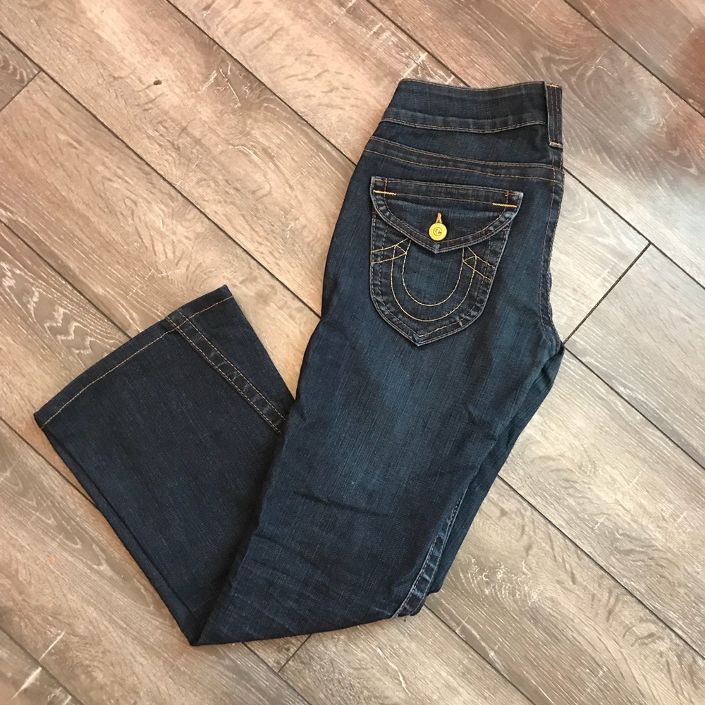 True Religion Women’s Jeans Flap Pocket Size 28